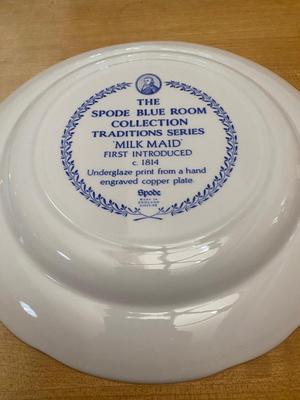 Two Spode “The Blue Room Collection” Plates