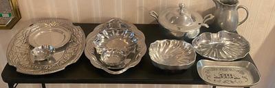 Large Lot of Wilton Armetale Serveware