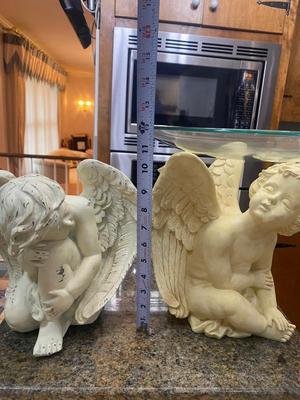 Pair of Angel Statues