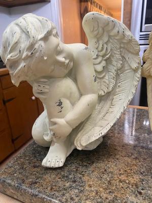 Pair of Angel Statues