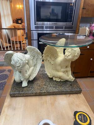 Pair of Angel Statues