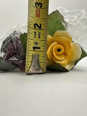 Capodimonte Porcelain Roses - Set of 6