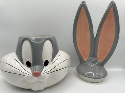 Vintage 1994 Warner Brothers Bugs Bunny Cookie Jar