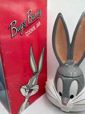 Vintage 1994 Warner Brothers Bugs Bunny Cookie Jar