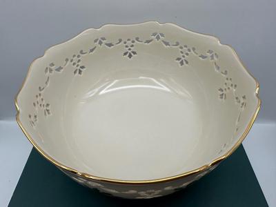 Lenox Holiday Large "Pierced" Bowl