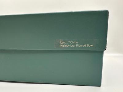 Lenox Holiday Large "Pierced" Bowl