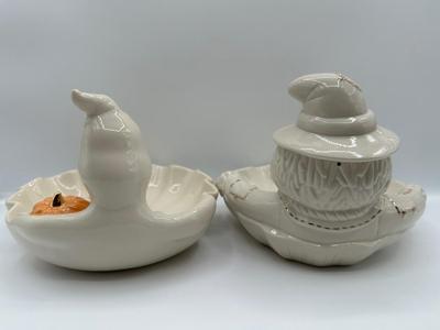 Lenox Halloween Candy Dishes