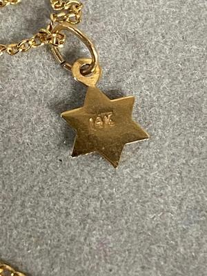 14k Gold Charm Bracelet 2.09 grams