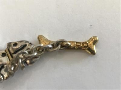 Bone And Kitty Bracelet