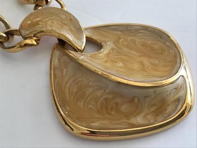 Napier Large Enamel Statement Necklace. Nice