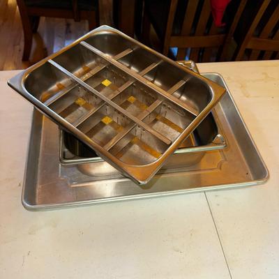 Lot of Large Cooking Pans