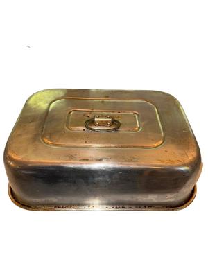 Mirro Aluminum Roasting Pan with Lid & Rack