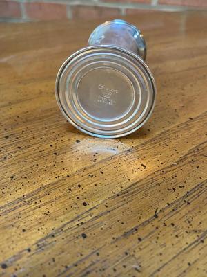 Assorted Sterling, Weighted Sterling, & .800 Silver Lot. Kirk Steiff Candle Holders