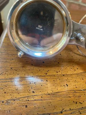 Assorted Sterling, Weighted Sterling, & .800 Silver Lot. Kirk Steiff Candle Holders