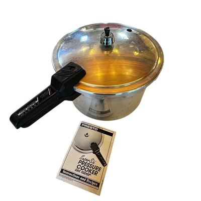Presto Super Six Pressure Cooker and Canner with Instruction Booklet