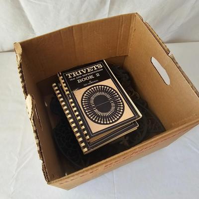 Collection of Cast Iron & Brass Trivets & More (LR-JS)