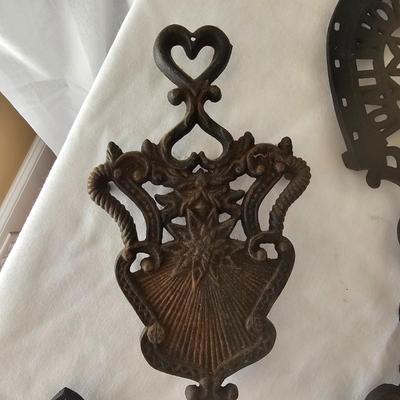 Collection of Cast Iron & Brass Trivets & More (LR-JS)