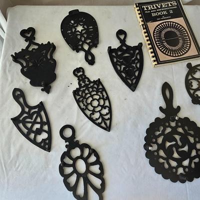 Collection of Cast Iron & Brass Trivets & More (LR-JS)
