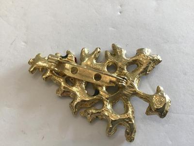 Vintage Holiday Brooch