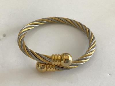 Silver Gold Tone Bracelet