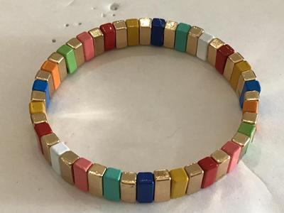 Metal Multi Color Bracelet