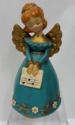 Sale Photo Thumbnail #89: Approx. 9" tall, music box doesn't play when wound (maybe needs adjustment/lubrication?).  Good physical condition, no chips or cracks.