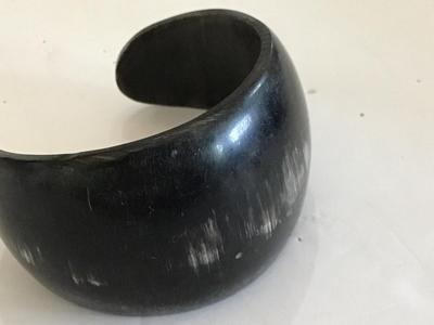 Carved Horn Cuff