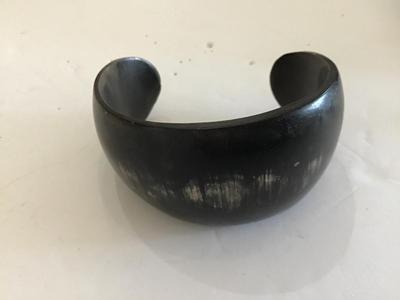 Carved Horn Cuff