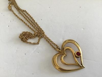 Heart Pendant and Chain