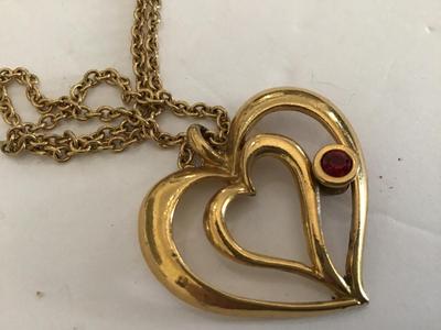 Heart Pendant and Chain