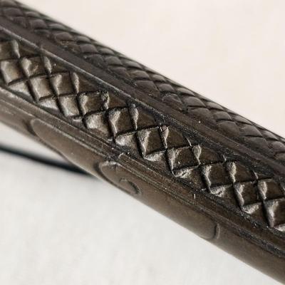 Japanese Brass Yatate Ink Pots, Kiseru Pipe & Meiji Era-Style Letter Opener (DR-JS)