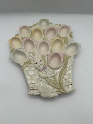 Lenox Easter Tulip Deviled Egg Serving Tray
