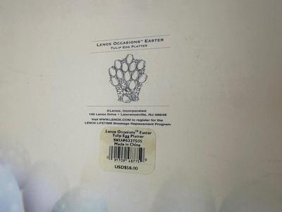 Lenox Easter Tulip Deviled Egg Serving Tray