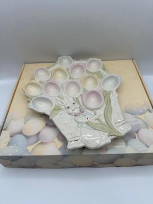 Lenox Easter Tulip Deviled Egg Serving Tray