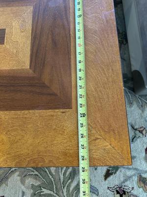 Wood & Metal Coffee Table and End Tables Set