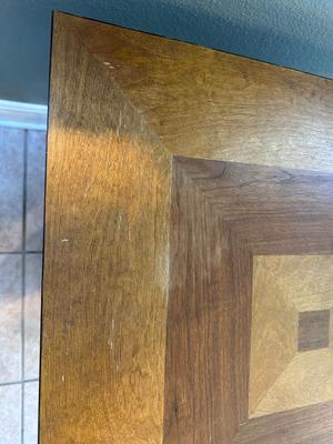 Wood & Metal Coffee Table and End Tables Set