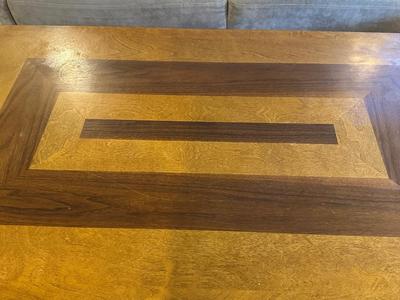 Wood & Metal Coffee Table and End Tables Set