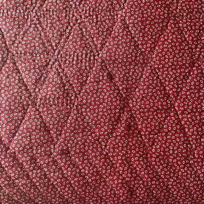 Sale Photo Thumbnail #1159: Does have multiple stains on front and back of quilt, see photos
Measures: 80" wide x 84" long