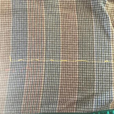 Sale Photo Thumbnail #1182: Has small flaws, please refer to photos
Repair/flaw on back side
Measures: 58" wide x 84" long