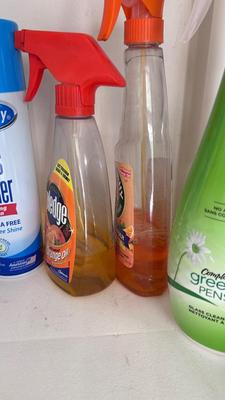 BLEACH, MOTH BALLS, GLASS CLEANER, DISHWASHER CLEANER, SCOURING PADS AND MORE