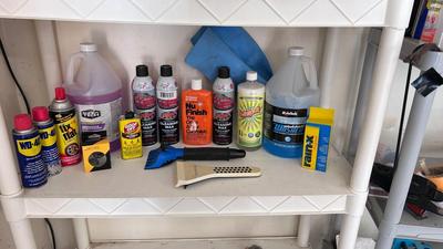 WD-40, GOOF OFF, RAIN-X, SPRAY WAX, MAGNETIC PHONE MOUNT AND EVEN MORE!
