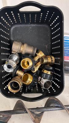 LANDSCAPE FENCING, SPRINKLERS, AND HOSE ACCESSORIES