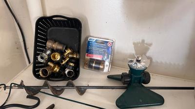 LANDSCAPE FENCING, SPRINKLERS, AND HOSE ACCESSORIES