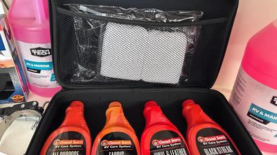 GOOD SAM RV CARE SYSTEM, AND OTHER RV NECESSITIES