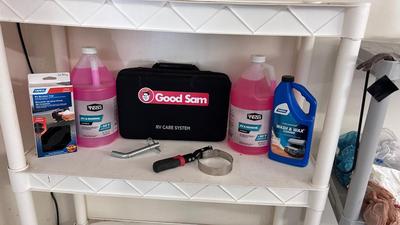 GOOD SAM RV CARE SYSTEM, AND OTHER RV NECESSITIES