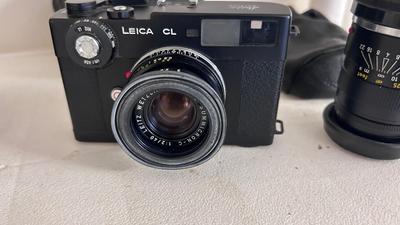 VINTAGE OLYMPIA AND LEICA 35MM CAMERAS