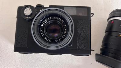 VINTAGE OLYMPIA AND LEICA 35MM CAMERAS