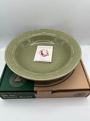 Longaberger Pottery 40 oz. Pasta Bowl