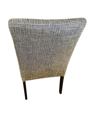 Furniture - Grey Twill Parson's Chairs - Set of 6