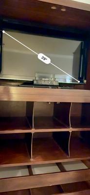 Furniture - Baker Tall Armoire / Entertainment Center w/ Sony TV